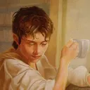 Discord avatar for Frodo: a portrait of the hobbit Frodo